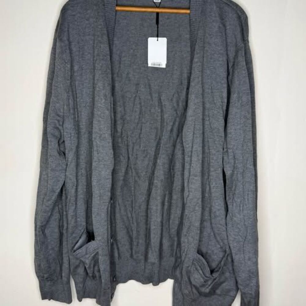 Calvin Klein Gray Cardigan XXL/TTG NWT